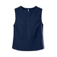 thumbnail image 4 of Wlynlyn Crop Tank Tops for Women Cotton Linen Sleeveless Shirts Loose Fitted Lightweight Comfy Beach Tees Summer Tops, 4 of 8