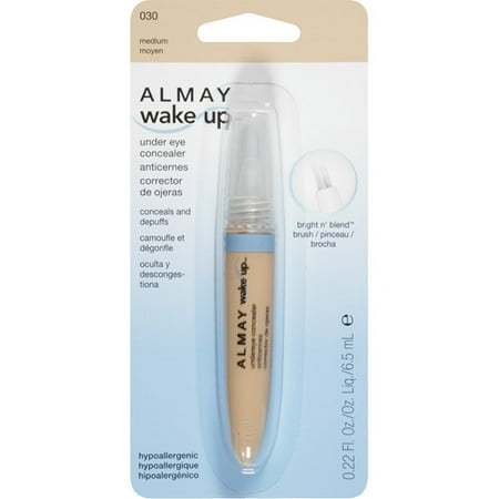 Almay Wake Up Under Eye Concealer, 030 Medium, 0.22 fl oz