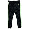 thumbnail image 3 of Ecko Unltd Men's Sweatpants Tropical Print Striped Side Tape Fleece Jogger (Small, Black), 3 of 5