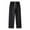 Black, variant on FNFYFH Mens Fleece Lined Sweatpants Big and Tall Drawstring Athletic Pants Open Bottom Straight Leg Sweat Pants with Pockets