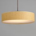 thumbnail image 5 of 10224GCOI Maxim Lighting Prime-19.5W 3 LED Pendant-16 Inches wide by 6.5 inches high-Oil Rubbed Bronze Finish-Grass Cloth Shade Color, 5 of 6