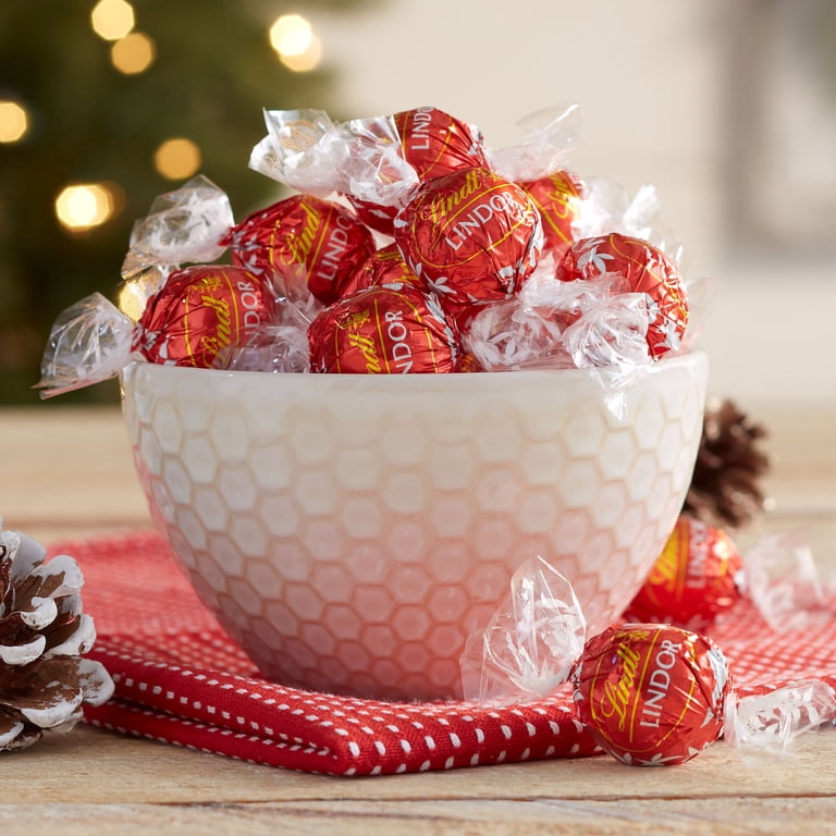 Lindt LINDOR Gourmet Milk Chocolate Truffles, Smooth Melting