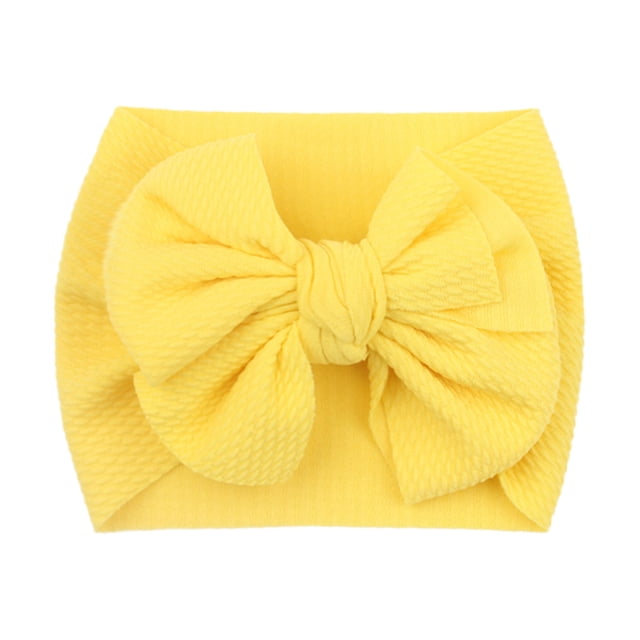 Birdeem 1 Pce Bandeau à Nœud Imprimé pour Nouveau-Né Bébé Fille Bandeau Extensible Couvre-Chef