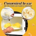 thumbnail image 5 of Bandeja de patatas fritas con rebanador, platos de salsa resistentes al calor sin aceite de calidad alimentaria, bandeja de patatas fritas, horno microondas, patatas caseras, 5 of 5