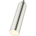 thumbnail image 2 of 46751-91 Livex Lighting Ardmore - 1 Light Pendant in Mid Century Modern Style - 5.13 Inches wide by 16.5 Inches high-Brushed Nickel Finish, 2 of 7