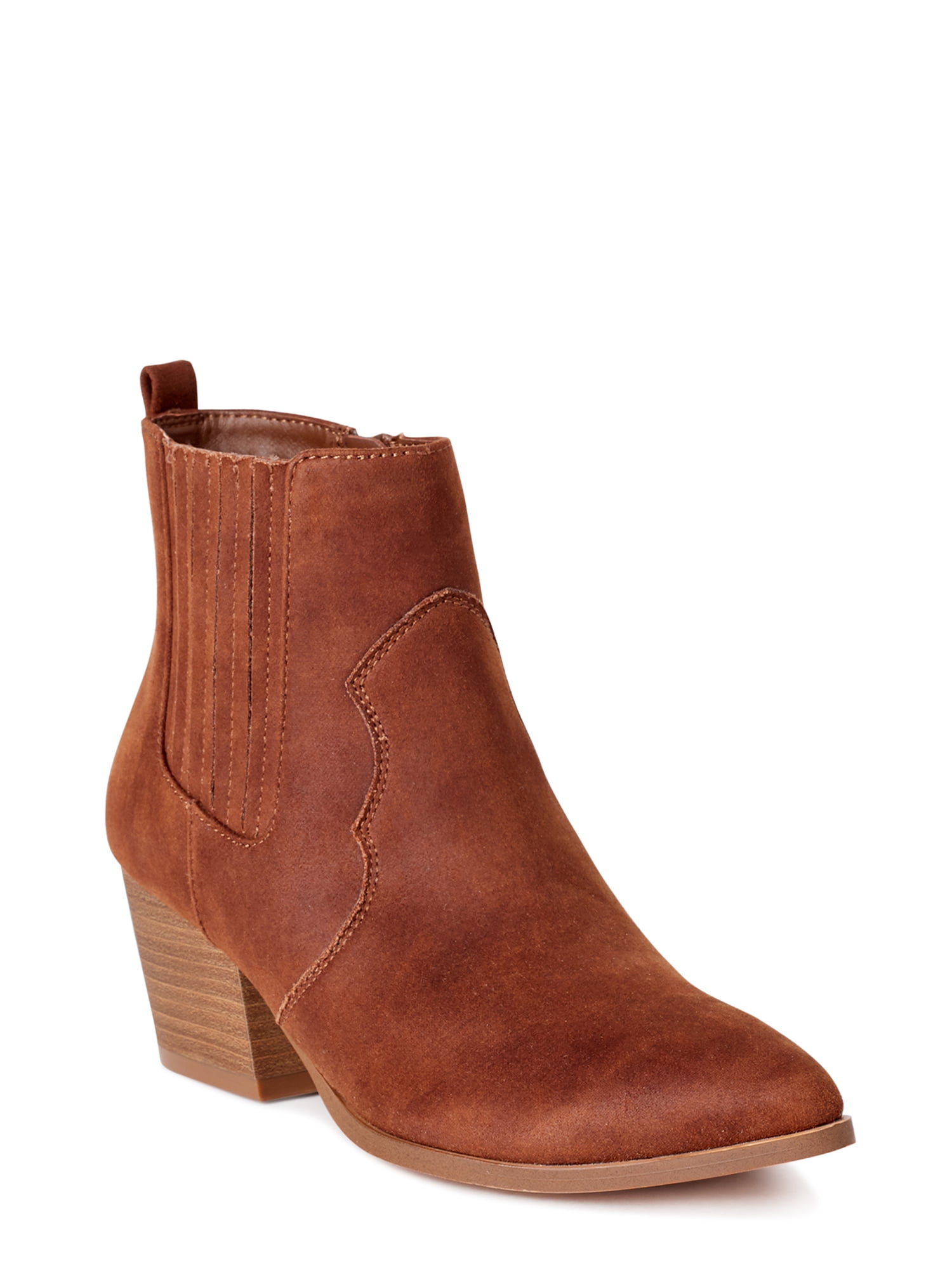 Time and Tru Women's Western Booties 
