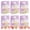 Light Purple, variant on Unique Bargains Thickened Gift Bags with Comfortable Handles Purple 5.9" x 2.8" x 8.3"