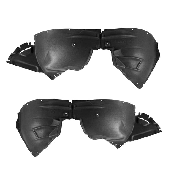 TRQ Front Inner Fender Liner Set Compatible with 2019-2022 Chevrolet Blazer BDA14804