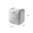 thumbnail image 3 of facefd Paper Towel Dispenser Wall Mounted No-drilling Paper Towel Holder Bathroom Coreless Toilet Dispenser Garbage Bags Holder Home Paper Extraction Dispenser white, 3 of 6