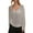 Khaki, variant on Thin And Slightly Transparent V Neck Long Sleeved T Shirt For Women Loose Sun Blouse Casual Lazy Style Top Travel Clothes Sun Shirt Women