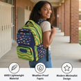 thumbnail image 4 of Xixirimido Cartoon Construction Trucks Print 17" School Backpack for Boys Multi-pocket Bookbags Large School Bag for Elementary Middle High School Students Back to School Supplies, 4 of 8
