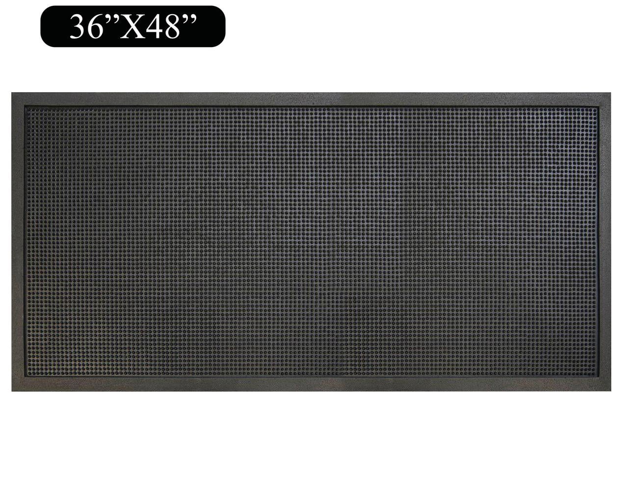 A1HC First Impression Heavy Duty Rubber Stud MultiUtility Doormat