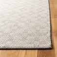 thumbnail image 3 of SAFAVIEH Cotton Kilim Kilim Damask Cotton Area Rug, Silver/Ivory, 5' x 8', 3 of 10