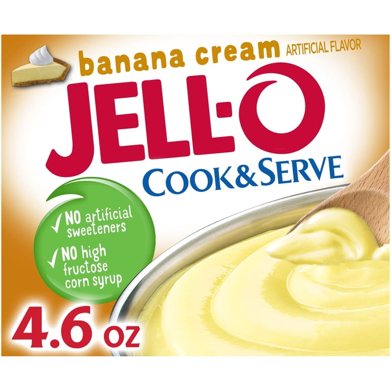 エラジェレン/ Peptablue Cream BIG 2本セット 3 pack) Jell-O Cook & Serve Banana Cream Pudding & Pie Filling Mix
