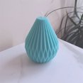 thumbnail image 4 of Kearding Molde de de silicona con forma geométrica de Gel de sílice, impresionantes velas 3D con facilidad, molde de 3D DIY Artesanía Naranja, 4 of 6