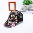 thumbnail image 5 of MEICHEN Black Women's Baseball Caps, Peony Color Baseball Cap Casual Trend Duck Cap Outdoor Mesh Sun Hat,Women's Accessories Baseball Caps, 5 of 8
