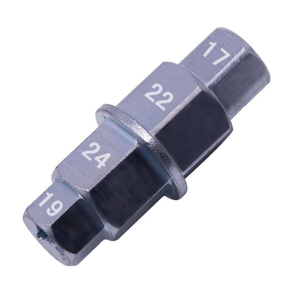 Hex Tool for Motorcycles 3/8” Inch Allens Socket Front Wheel Hubs Hex Spindle Adapter 17mm 19mm 22mm 24mm