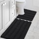 thumbnail image 1 of Juego de alfombras de baño H.VERSAILTEX de 2 piezas, ultragruesas, 1 of 6