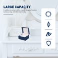 thumbnail image 2 of Weiweiguan Single Slot Watch Box PU Leather Watch Storage Box Wristwatch Display Case, 2 of 6