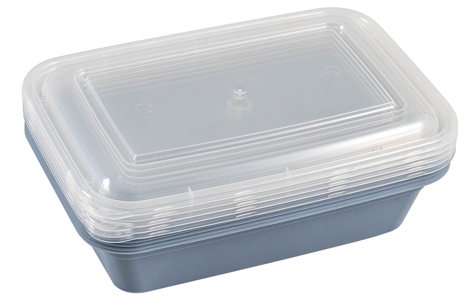 Mainstays 10 Piece Meal Prep Food Storage Containers Blue