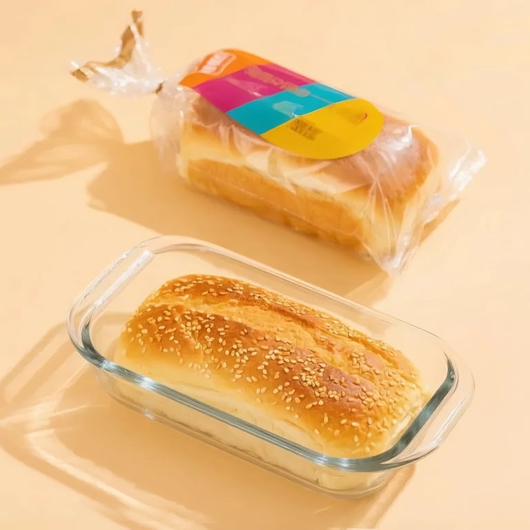 TAIMASI Glass Loaf Pan Set 2-Pack with Lids photo 8