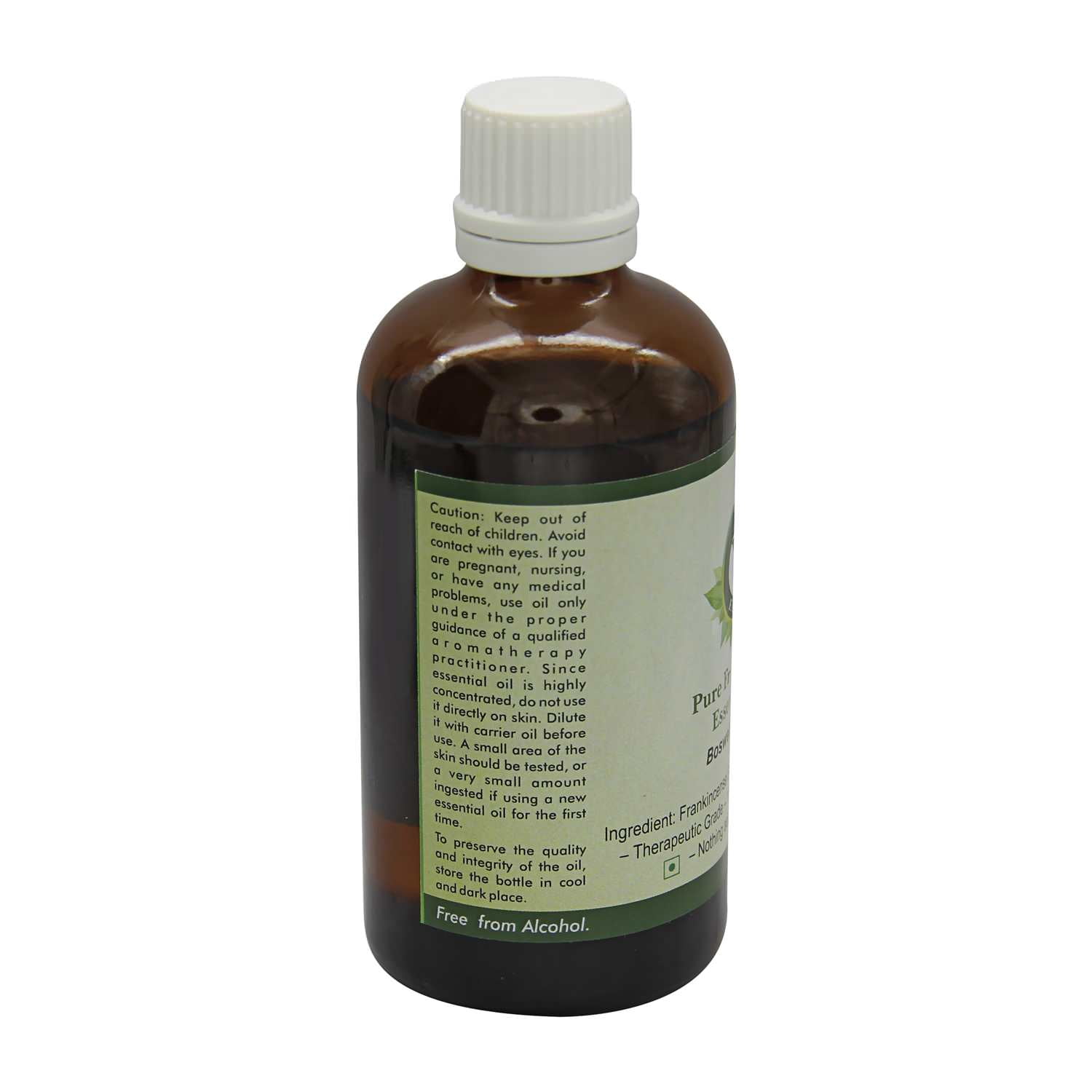 R V Essential Pure Frankincense Essential Oil 100ml (3.38oz)- Boswellia Carterii (100% Pure and Natural Steam Distilled)