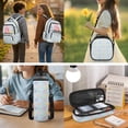 thumbnail image 5 of HUIACONG 4PCS Pink Dino Student School Backpack Set, 17" Lightweight Bookbag with Lunch Box for Kids Age 7-12, 5 of 7