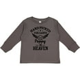 thumbnail image 3 of Inktastic Handpicked for Earth By My Poppy in Heaven with Angel Wings` Boys or Girls Long Sleeve Toddler T-Shirt, 3 of 5