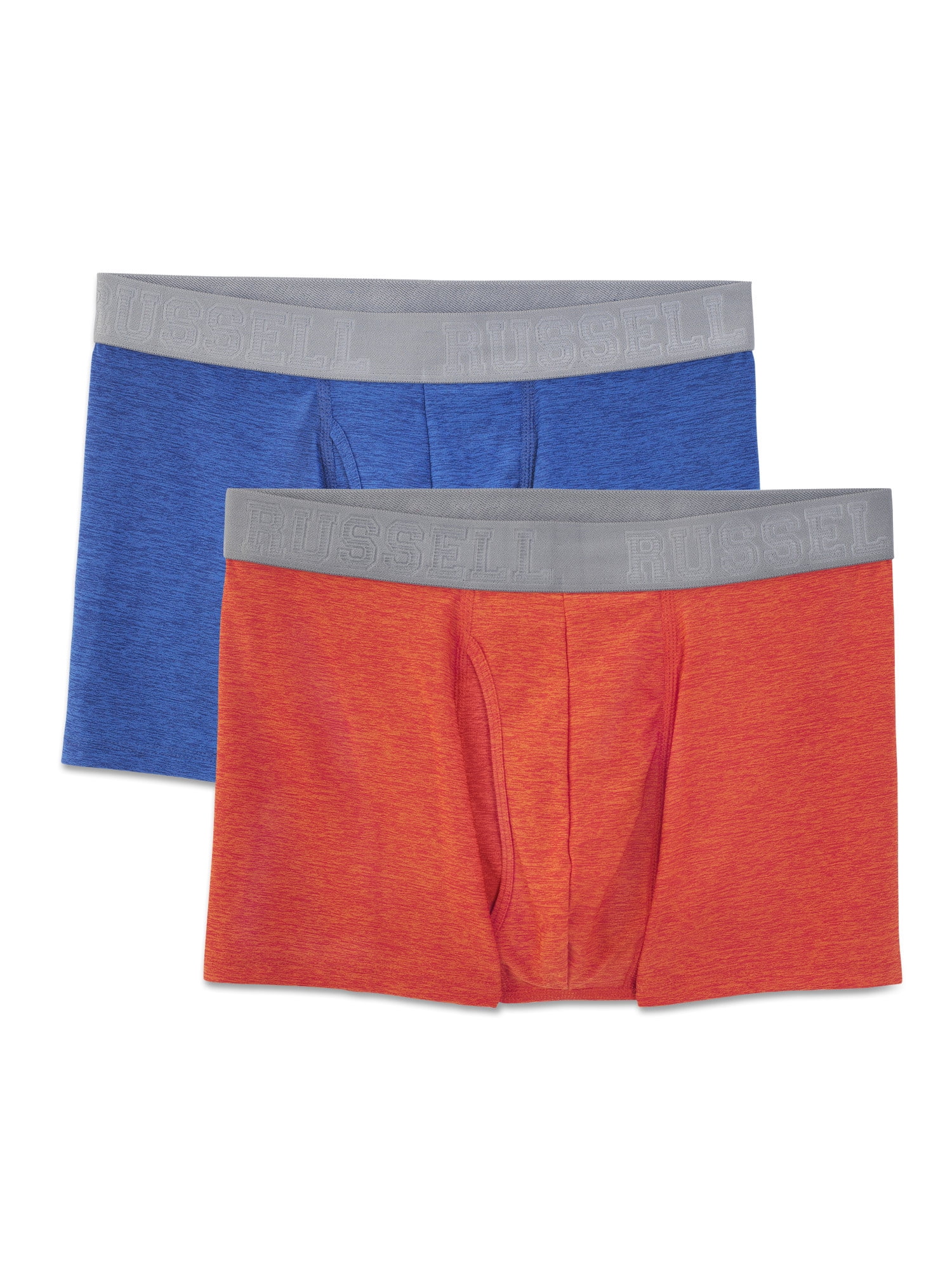 russell short leg boxer briefs