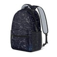 thumbnail image 4 of Astronaut Themed Backpack - Durable & Waterproof with Padded Back Panel, Space and Galaxy Design for Teens & Commuters, 4 of 6