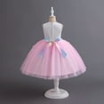 thumbnail image 3 of HAWEE Girls Unicorn Dress Party Princess Costume Fancy Dress up Wedding Birthday Tutu Tulle Dresses for Age 3-14 Years Old, 3 of 6