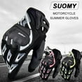thumbnail image 2 of Suomy Motorcycle Gloves Summer Mesh Breathable Moto Gloves Men Women Touch Screen Motocross Gloves Touch Screen Cycling Gloves, 2 of 26