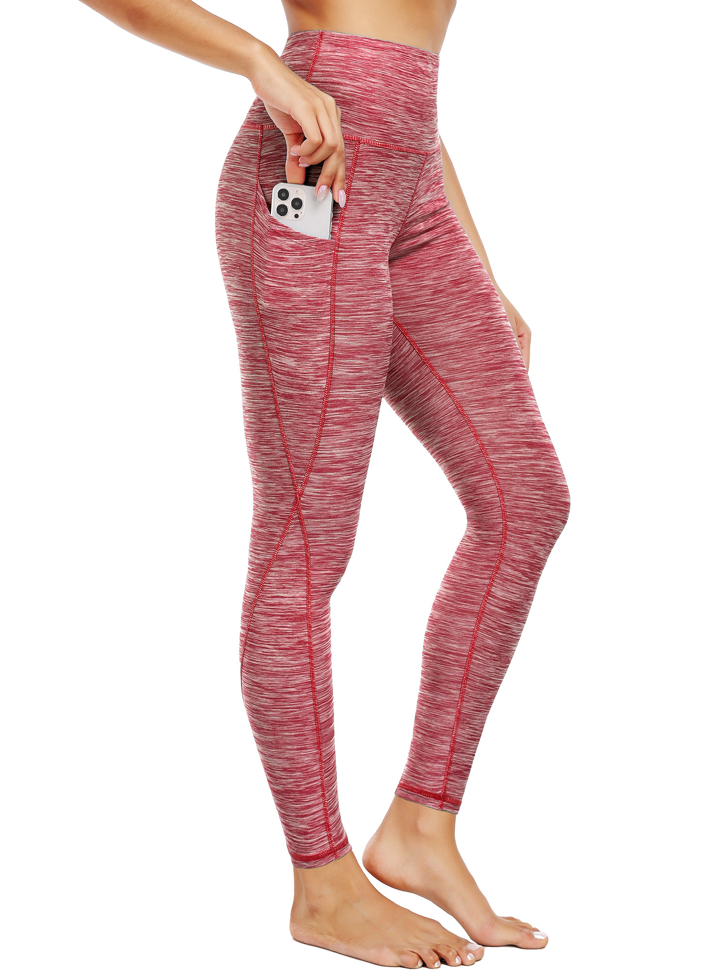 NELEUS Women's Plus Size High Waist Yoga Leggings with Pockets photo 6