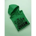 thumbnail image 3 of Candycorn Queen Hoodie Women -Image by Shutterstock, Female x-Large, 3 of 4
