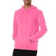 thumbnail image 4 of SUDADERA CON CAPUCHA INSPIRADA CHIC PARA HOMBRE DE MANGA LARGA SÓLIDA CON CORDÓN PULLOVER 2XL ROJO ROSA, 4 of 7