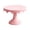 Pink - 17x23 cm, variant on Round Cake Stand With Pedestal Base, Elevated Display Rack For Desserts And Pastries, Decorative Cupcake Holder For Kitchen Counter And Party Table
