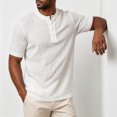 thumbnail image 6 of SAWOBUUN Men's Tie Dye T-Shirt Crew Neck Short Sleeve Tee Loose Fit Breathable Casual Cotton Summer Top, 6 of 6