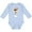 AE-Light Blue, variant on Inktastic Ice Cream Sundae Boys or Girls Long Sleeve Baby Bodysuit
