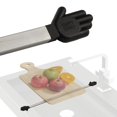 thumbnail image 1 of Soporte para paños de cocina HAPPY SINKS Wunderbar de acero al carbono, 1 of 8