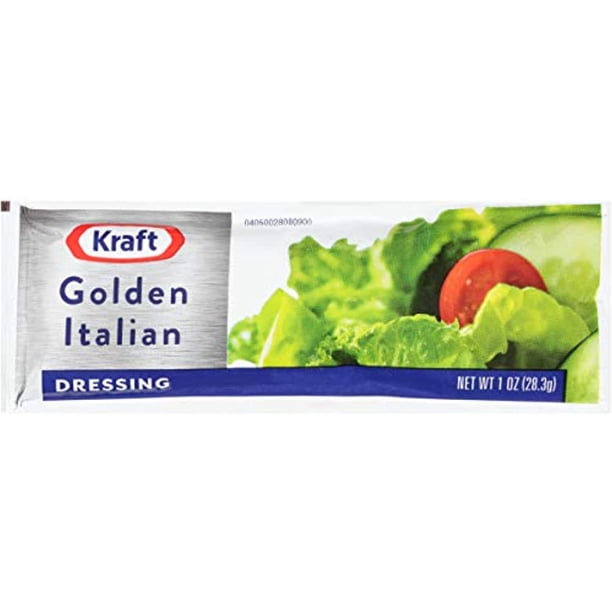 Kraft Golden Italian Salad Dressing Single Serve Packet (1 Oz Packets