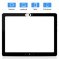 thumbnail image 3 of HONMEET Laptop Camera Covers with Adhesive Application 6Pcs ABS Assorted Color Privacy Screen, 3 of 7