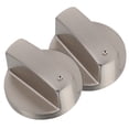 thumbnail image 4 of Miangastore Universal Gas Stove Knob Covers Zinc Alloy Metal Button Igniter Switch Replacement Parts For Gas Range And Oven Control, 4 of 8