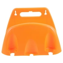 FUEENIRVA Garden Hose Holder Water Hose Organizer Plastic Orange 1Pcs