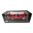 thumbnail image 2 of 1955 Ford Thunderbird Red With Red Roof 1/18 Diecast Model Car by Road Signature, 2 of 6