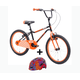 thumbnail image 1 of Combo Bicicleta ONE O ONE R20 Negro con Casco Giro Rojo, 1 of 6