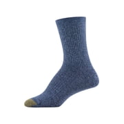 Goldtoe Edition Women’s Modern Mid-Crew Socks, 6-Pack, Shoe Sizes 6-9