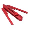 thumbnail image 4 of Miter Saw Angle Protractor, Wear Proof High Hardness  Miter Saw Angle Duplicator Red 180 Aluminium Alloy  for Home, 4 of 8