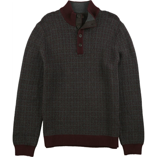 Tasso Elba Mens Knit Pullover Sweater, Grey, Big & Tall, XX-Large
