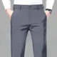 thumbnail image 4 of Pantalones rectos de verano para hombre, pantalones de traje negros de cintura alta para hombre, reseñas coreanas, muchos vestidos de licra, ropa de trabajo vintage barata, tela, 4 of 5