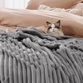 thumbnail image 3 of Manta Bedsure GentleSoft Frost Gray California King Size, 3 of 7